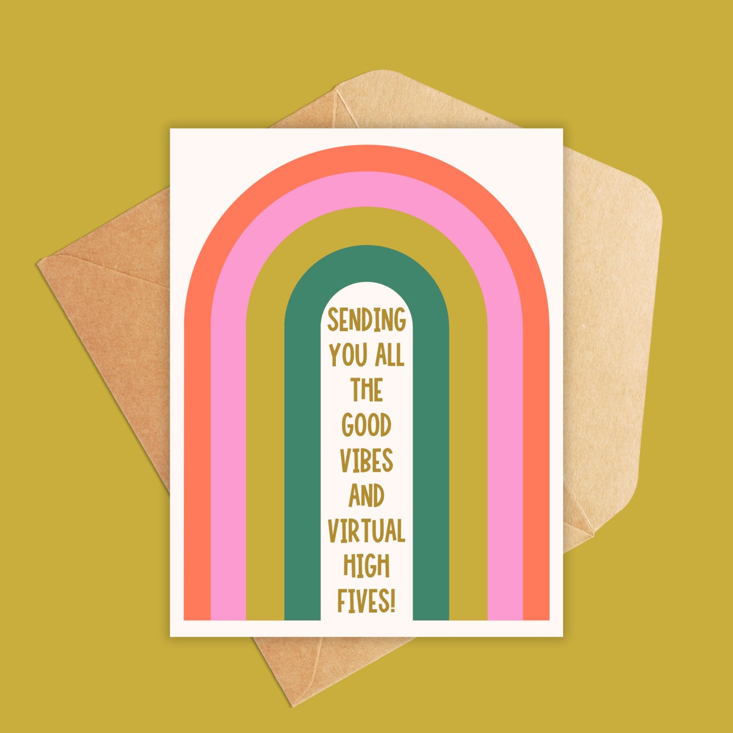 Sending Good Vibes Card