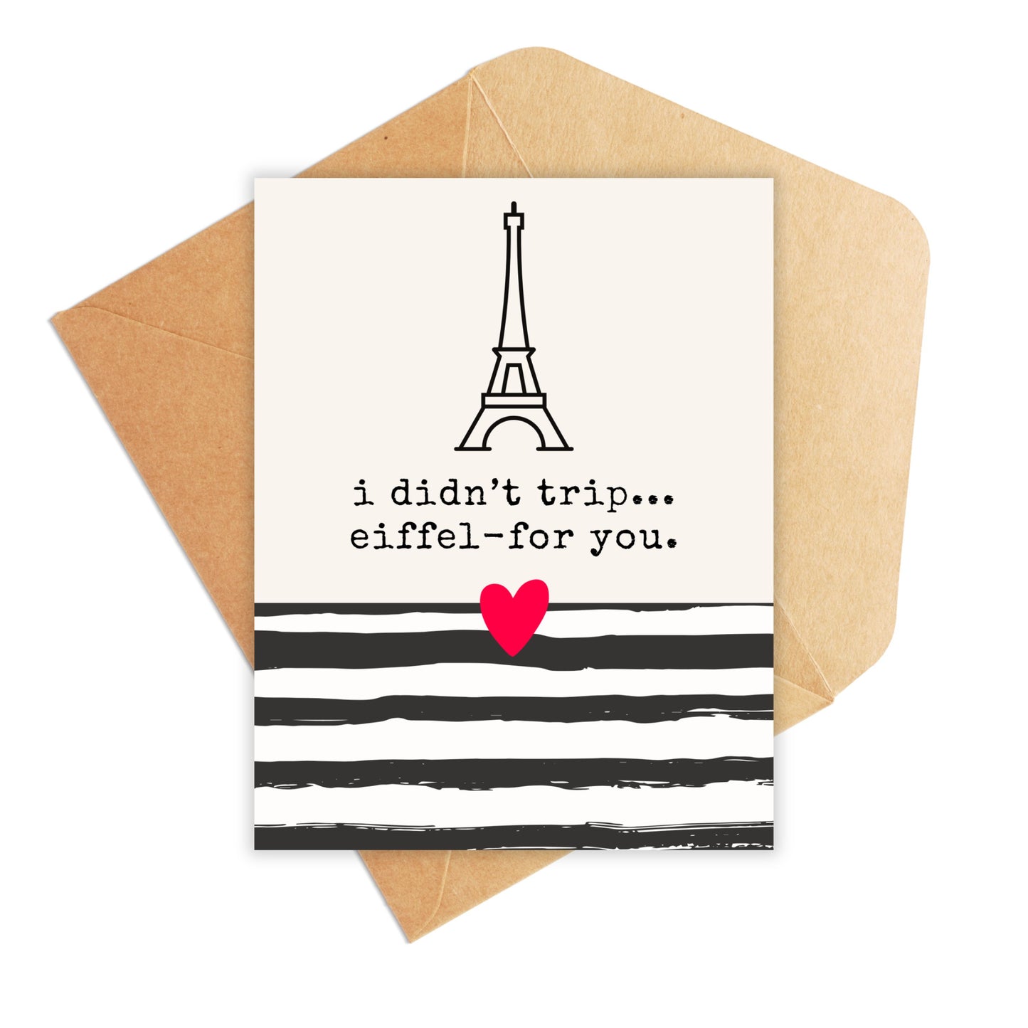 i didn't trip...eiffel for you mockup