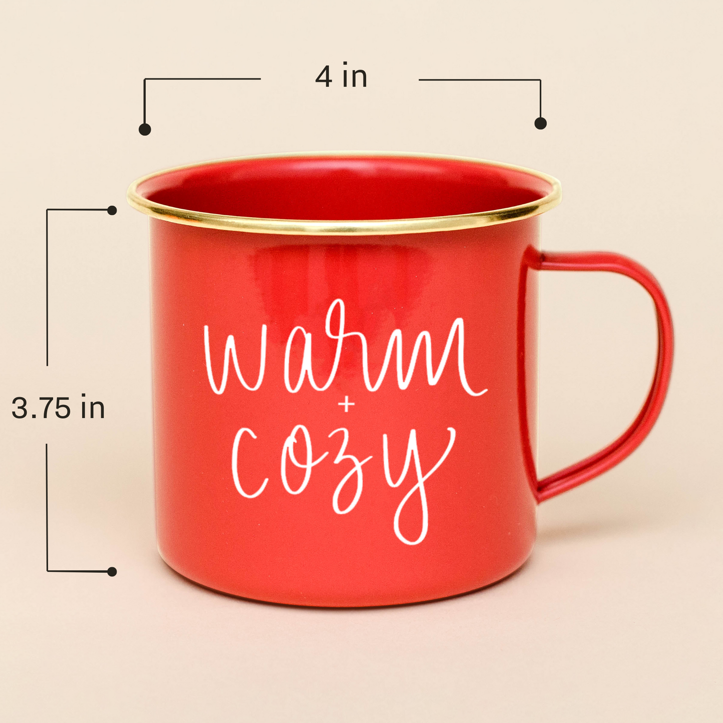 Warm and Cozy Coffee Mug - Christmas Home Decor & Gifts