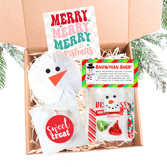 Snowman Holiday Gift Box