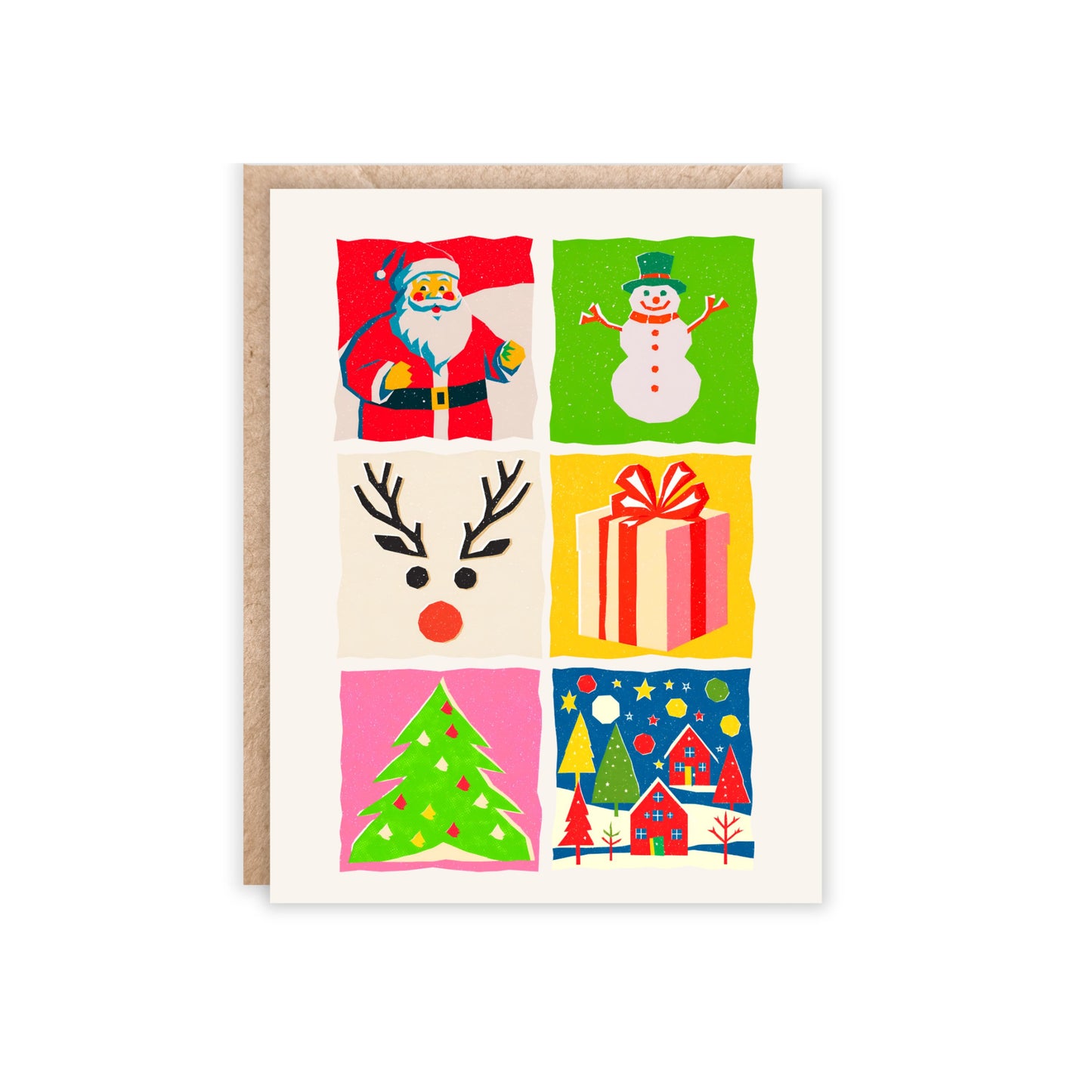 Holiday Icons Greeting Card