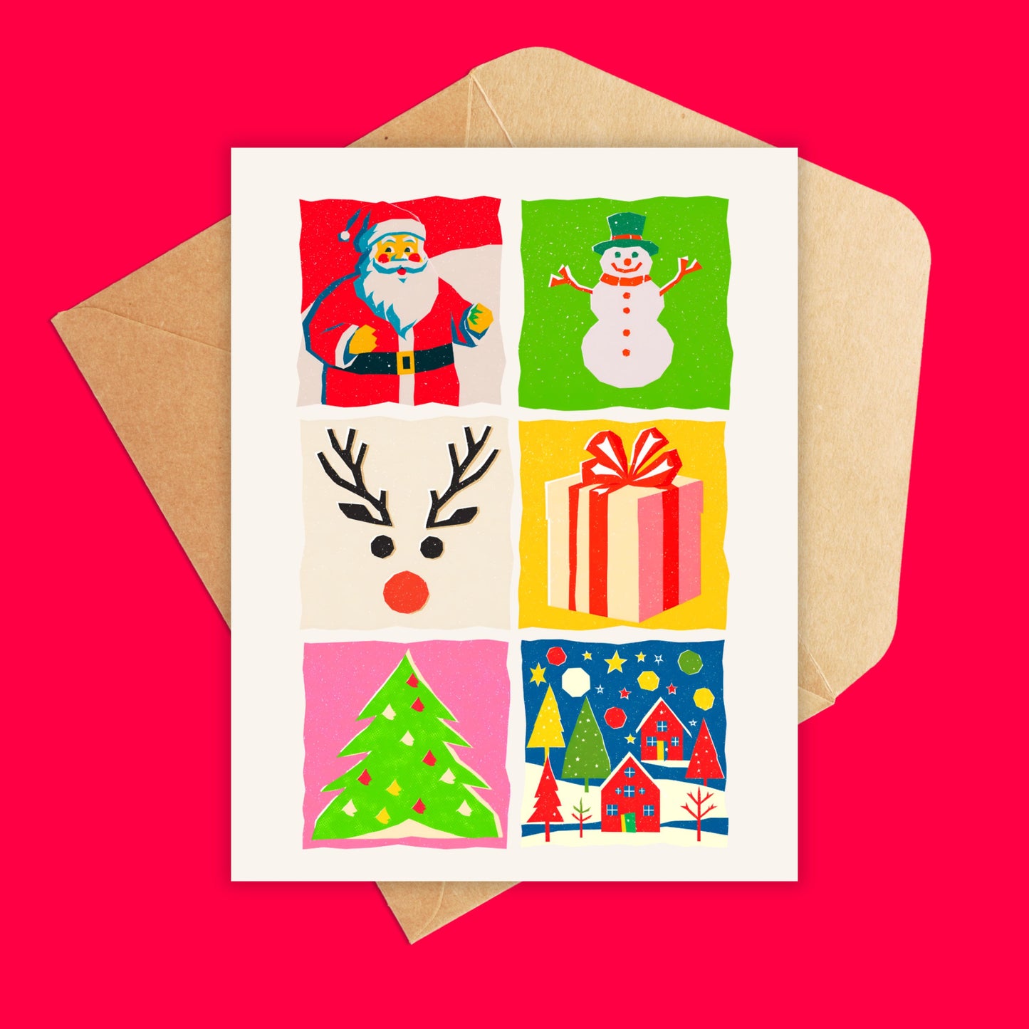 Holiday Icons Greeting Card