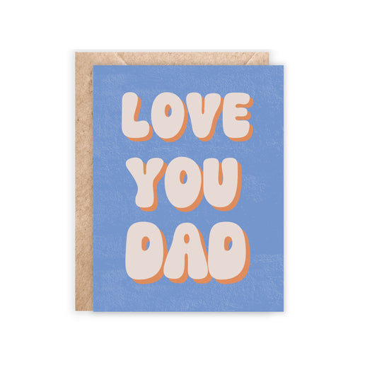 Love you Dad Card