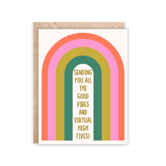 Sending Good Vibes Card-Wholesale