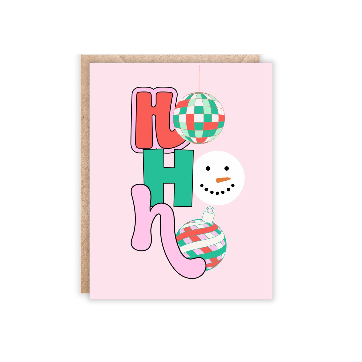 Ho Ho Ho Holiday Card