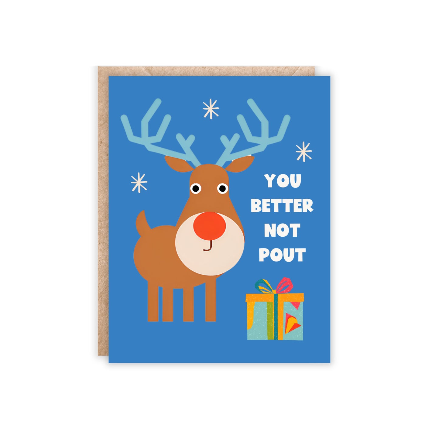 You Better Not Pout Holiday Card