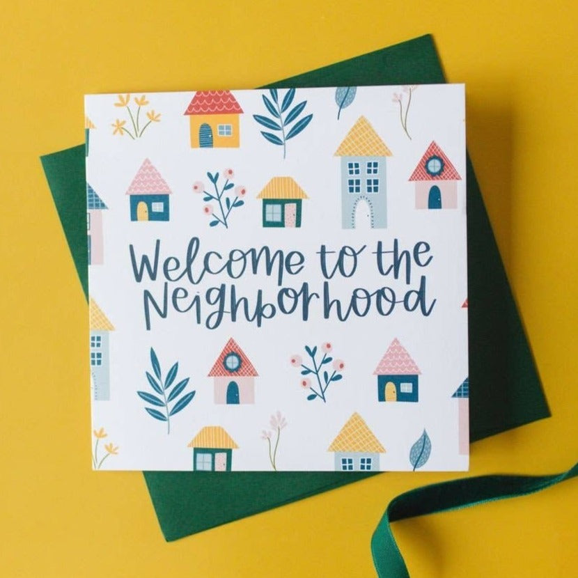 Welcome to the Neighborhood Card