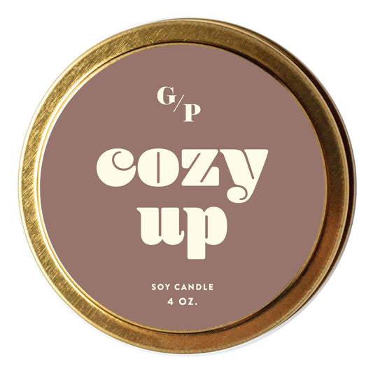 Cozy Up 4 oz. Candle Tin