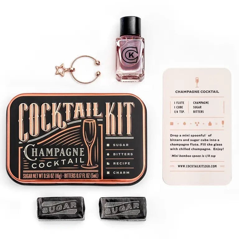 Champagne Cocktail Drink Kit