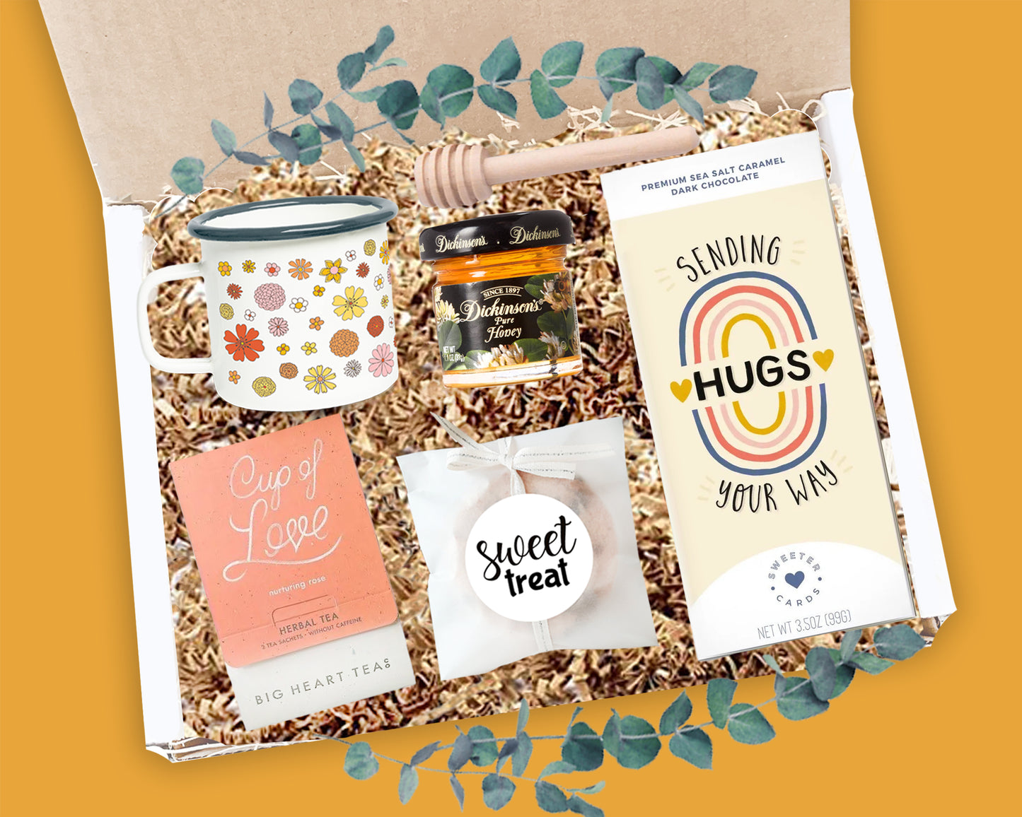 Thinking of You/Sending Sunshine Tea Gift Box